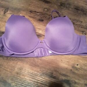 NWOT Lily Of France 38B Beautiful Purple Padded underwire Gorgeous Bra